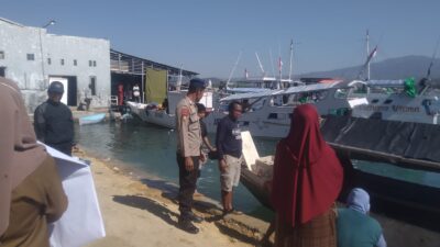 Jaga Kelestarian Laut, Sat Polairud Polres Bima Kota Sosialisasikan Penangkapan Ikan Ramah Lingkungan