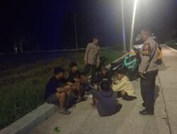 Cegah Tindak Kriminalitas, Polsek Plampang Gelar Patroli Blue Light di Wilayah Hukum Plampang dan Maronge
