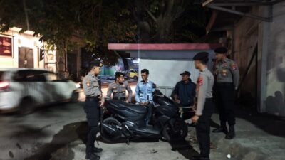 Patroli Blue Light Pleton I Sat Samapta Polres Bima Kota Ciptakan Rasa Aman di Tengah Masyarakat