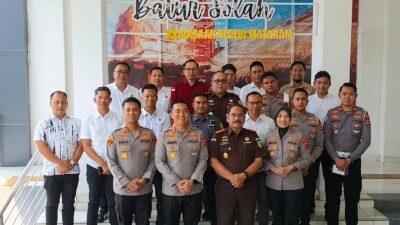 Perkuat Sinergitas Penegakan Hukum, Kapolres Lombok Utara Jalin Silaturahmi Bersama TNI dan Kejaksaan