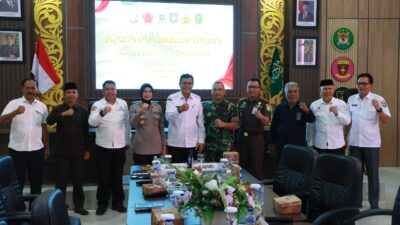Perkuat Sinergitas, Kapolres Sumbawa Hadiri Silaturahmi Lintas Institusi di Kantor Kejaksaan