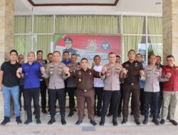 Perkuat Sinergitas Polri, TNI, dan Kejaksaan, Kapolres Bima Kota dan Kapolres Bima Gelar Silaturahmi Lintas Institusi