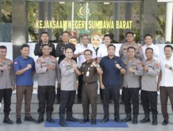 Perkuat Sinergi Aparat Penegak Hukum, Kapolres Sumbawa Barat Baru Kunjungi Kejaksaan Negeri