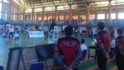 Polres Lombok Barat Perketat Pengamanan GOR Mini Gerung Selama PorProv VII NTB 2026