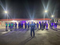 Patroli Gabungan Cipta Kondisi Kamtibmas di Dompu, Petugas Amankan Miras dan Edukasi Penerapan Jam Malam Pelajar