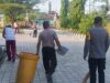 Personel Polsek Tanjung Gelar Giat Gotong Royong dan Korve di Halaman Mapolsek