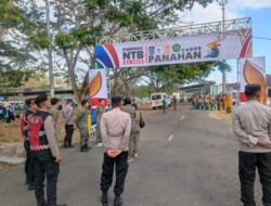 Amankan Porprov NTB XII 2026 Cabor Panahan, Polres Sumbawa Barat Terjunkan Personel Pastikan Situasi Kondusif