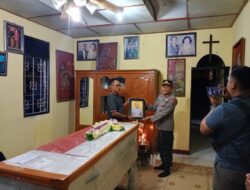 Wujud Penghormatan Terakhir, Polres Sumbawa Kawal Pemulangan Jenazah Almarhum Aiptu J. Ari Tjandra Adji ke Solo