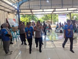 Pantau Kelancaran Porprov XII, Kapolres Sumbawa Barat Tinjau Langsung Pertandingan Cabor Hapkido di Gedung Hanipati