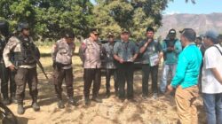 Polres Bima Kabupaten Kawal Eksekusi Lahan dan Bangunan di Desa Tolotangga