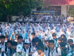 Sat Binmas Polres Dompu Berikan Penyuluhan Kamtibmas dalam Kegiatan Nonfisik TMMD ke-129 Tahun 2026 di SMAN 1 Manggelewa