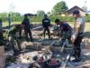 Bhabinkamtibmas Desa Kampasi Meci Bersama TNI Dukung Pembangunan RTLH dalam Program TMMD ke-129 Tahun 2026