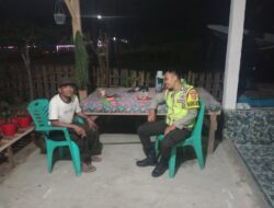 Patroli Dialogis Polsek Brang Rea Edukasi Warga Waspada TPPO dan Rabies, Ciptakan Kamtibmas Kondusif