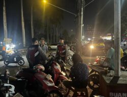 Patroli Blue Light Sat Samapta Polres Lombok Timur Sasar Titik Rawan, Antisipasi Balap Liar dan Kejahatan Jalanan