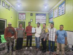 Bhabinkamtibmas Desa Kempo Berhasil Mediasi Kasus Pencurian Ternak Sapi, Diselesaikan Secara Kekeluargaan