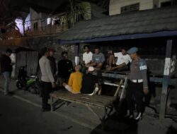Patroli Malam Polres Dompu Sisir Sejumlah Titik Rawan, Personel Imbau Warga dan Remaja Jaga Kamtibmas