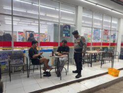 Cegah Tindak Pidana 3C, Polsek Utan Intensifkan KRYD dan Patroli Blue Light di Titik Rawan