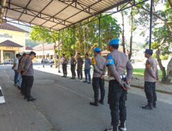 Polres Sumbawa Barat Intensifkan Pengawasan dan Pelayanan Untuk Menjaga situasi Kamtibmas kondusif