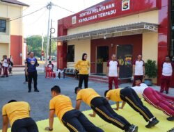 Jaga Kebugaran dan Dukung Kesiapan Operasional, Polres Sumbawa Gelar Kesemaptaan Jasmani Semester II Tahun 2026
