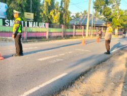 Polri Hadir Sejak Fajar, Polres Sumbawa Barat Perkuat Keamanan dan Keselamatan Pelajar Lewat Rawan Pagi