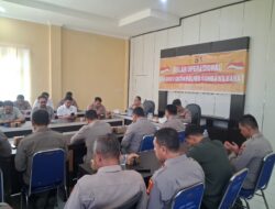 Kapolres Sumbawa Barat Tekankan Profesionalisme dalam Gelar Operasional dan Anev GKTM, Gangguan Kamtibmas Dilaporkan Menurun
