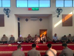 Binrohtal Rutin, Polres Bima Kota Perkuat Keimanan dan Mental Personel Sebelum Bertugas