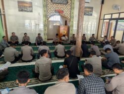 Tingkatkan Ketaqwaan dan Karakter Personel, Polres Sumbawa Barat Gelar Kegiatan Binrohtal