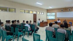 Tingkatkan Profesionalisme Propam Polres Sumbawa Barat Berikan Pembinaan Etika Profesi POLRI