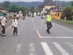 Polri Hadir Berikan Pelayanan Melalui Kegiatan Rawan Pagi