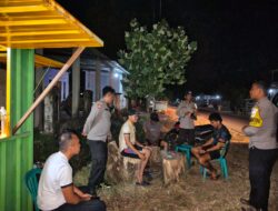 Polsek Pekat Gelar Patroli KRYD, Pantau Aktivitas Masyarakat dan Cegah Gangguan Kamtibmas