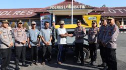 Dukung Program Ketahanan Pangan, Polres Lotim Berikan Bantuan Mesin Pipil Jagung Kepada Kelompok Tani