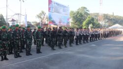 Polresta Loteng Gelar Upacara Peringatan Hari Bhayangkara ke-80. ‎