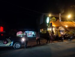 Polsek Kawasan Mandalika Intensifkan Patroli Malam Antisipasi Kejahatan 3C di Kawasan Kuta