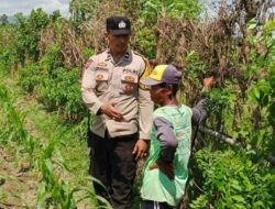 Dukung Ketahanan Pangan, Polsek Labuapi Dorong Warga Manfaatkan Lahan Pekarangan Rumah