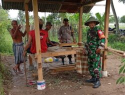 Dukung Ketahanan Pangan Lombok Barat, Polsek Labuapi Turun Tangan Edukasi Petani Desa Merembu