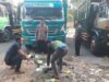 Pria Tanpa Identitas Ditemukan Tergeletak di Terminal Pancor, Polsek Selong Lakukan Olah TKP