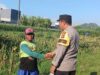 Dukung Ketahanan Pangan, Polsek Labuapi Turun Tangan Dampingi Petani di Desa Karang Bongkot
