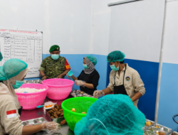 MBG Menyasar Tiga Desa di Gunungsari, Babinsa Pastikan Distribusi Lancar