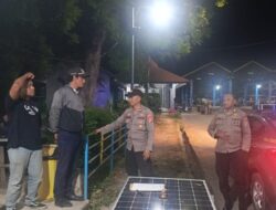 Ciptakan Rasa Aman, Piket Polsek Labuhan Badas Gelar Patroli Blue Light dan Sampaikan Imbauan Kamtibmas di Kawasan Samota