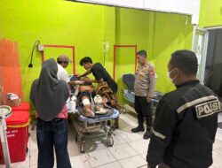Polres Sumbawa Barat Tangani Kecelakaan Lalu Lintas Antarsepeda Motor di Jalan Lintas Desa Tepas Sepakat – Moteng