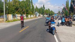 Polsek Tanjung Gelar “Rawan Siang” di Depan SMPN 1 Tanjung