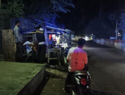 Hadir di Tengah Masyarakat, Polsek Lambu Gelar Patroli Blue Light di Sejumlah Desa