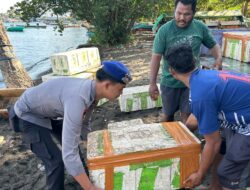 Bhabinkamtibmas Calabai Hadir dalam Gotong Royong, Perkuat Kemitraan dengan Warga