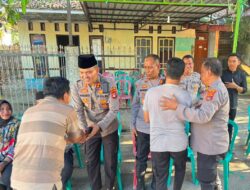 Pererat Solidaritas Keluarga Besar Polri, Kapolres Bima Kota Laksanakan Sambang Duka