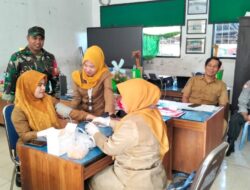 Sinergi Babinsa dan Nakes Wujudkan Sekolah Sehat di Narmada