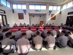 Binrohtal Rutin, Polres Bima Kota Perkuat Keimanan dan Integritas Personel