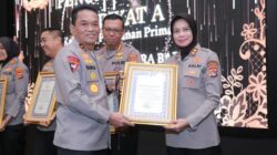 Torehkan Prestasi Gemilang di Ajang Rakernis Polda NTB, Polres Sumbawa Terima Penghargaan Pelayanan Prima Kapolri
