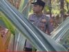 Mendukung Program Ketahanan Pangan, Polsek Widang Patroli Kawasan Lahan Pertanian Jagung