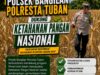 POLSEK BANGILAN POLRESTA TUBAN DUKUNG KETAHANAN PANGAN NASIONAL