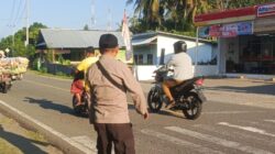 Hadir Berikan Rasa Aman di Jam Sibuk Pagi, Polsek Alas Barat Laksanakan Patroli Rawan Pagi di Simpang Sanggrahan